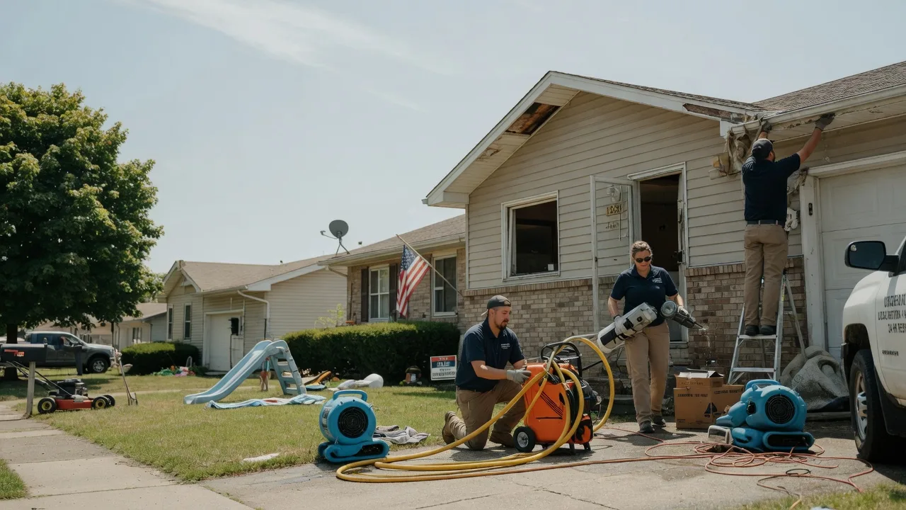 Water Damage Restoration in Hampton, IL near me